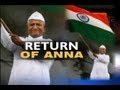 Live: Anna Hazare's fast at Jantar Mantar, New Delhi