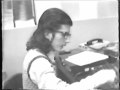 Donald Sherman orders a pizza using a talking computer, Dec 4, 1974