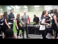 Sir Bobby Charlton dancing