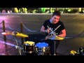 tyDi playing drums in Las vegas